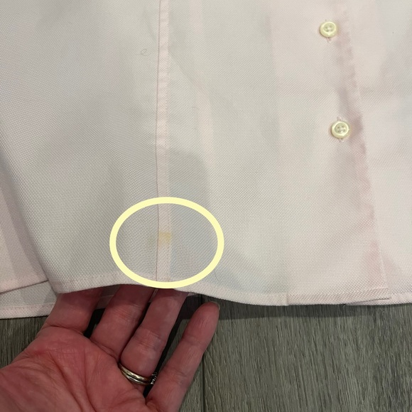 US Airways Uniform Shirt Womens Size 10 Pink Breast Cancer Long Sleeve Collect - Picture 6 of 8